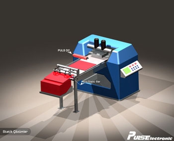 Baskı Makinesinde Statik Elektrik uygulaması